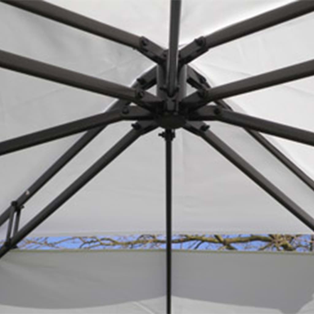 Gazebo Roof White 3x3 m Fabric
